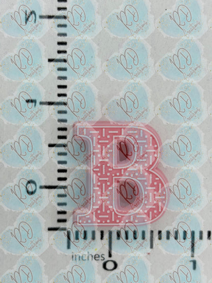 Colección focal de silicona B ~ Alphabet exclusiva en colaboración con TaTNCS