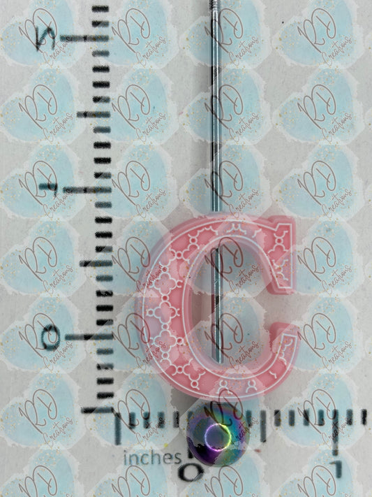 Colección focal de silicona con alfabeto C exclusiva en colaboración con TaTNCS