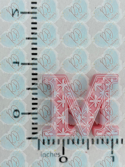 Colección focal de silicona M ~ Alphabet exclusiva en colaboración con TaTNCS