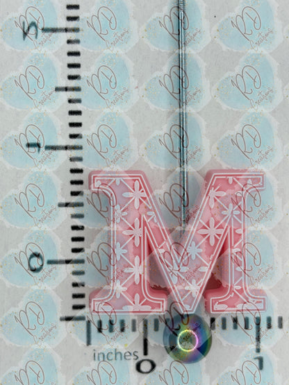 Colección focal de silicona M ~ Alphabet exclusiva en colaboración con TaTNCS
