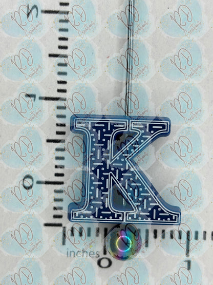 Colección focal de silicona con el alfabeto K exclusiva en colaboración con TaTNCS