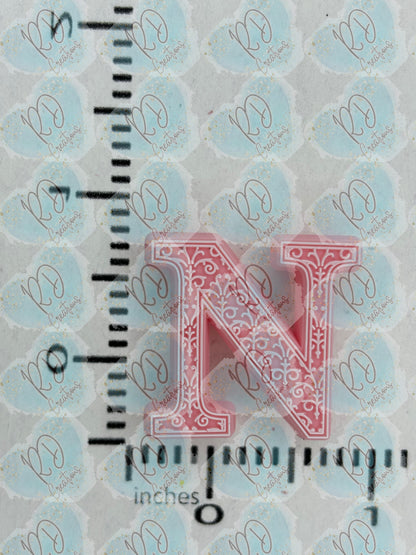 Colección focal de silicona N ~ Alphabet exclusiva en colaboración con TaTNCS