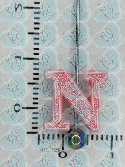 Colección focal de silicona N ~ Alphabet exclusiva en colaboración con TaTNCS