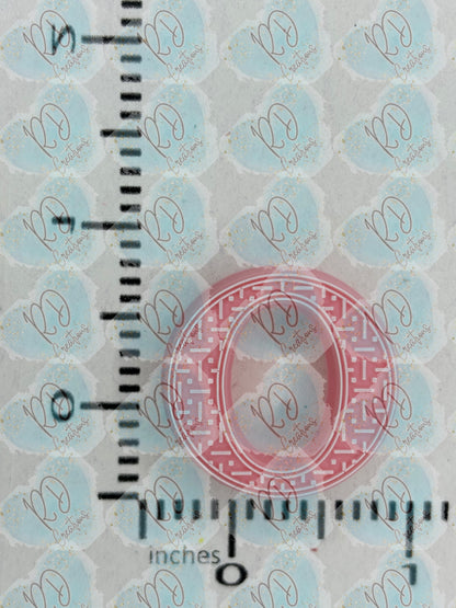 Colección focal de silicona O ~ Alphabet exclusiva en colaboración con TaTNCS