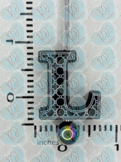 Colección focal de silicona L ~ Alphabet exclusiva en colaboración con TaTNCS