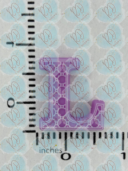 Colección focal de silicona L ~ Alphabet exclusiva en colaboración con TaTNCS