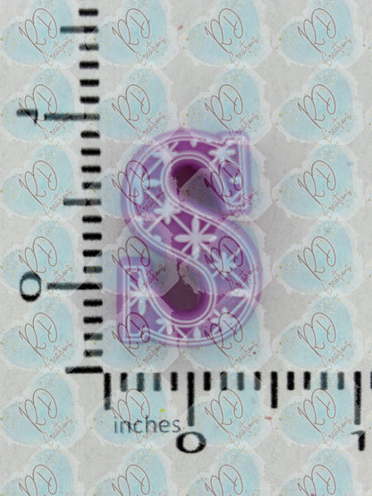 Colección Focal de Silicona S ~ Alphabet exclusiva en colaboración con TaTNCS