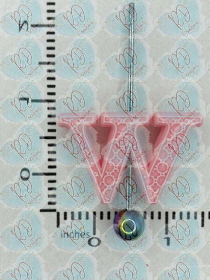 Colección focal de silicona W ~ Alphabet exclusiva en colaboración con TaTNCS