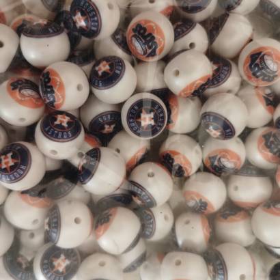 20mm Acrylic Exclusive Collab Team Beads